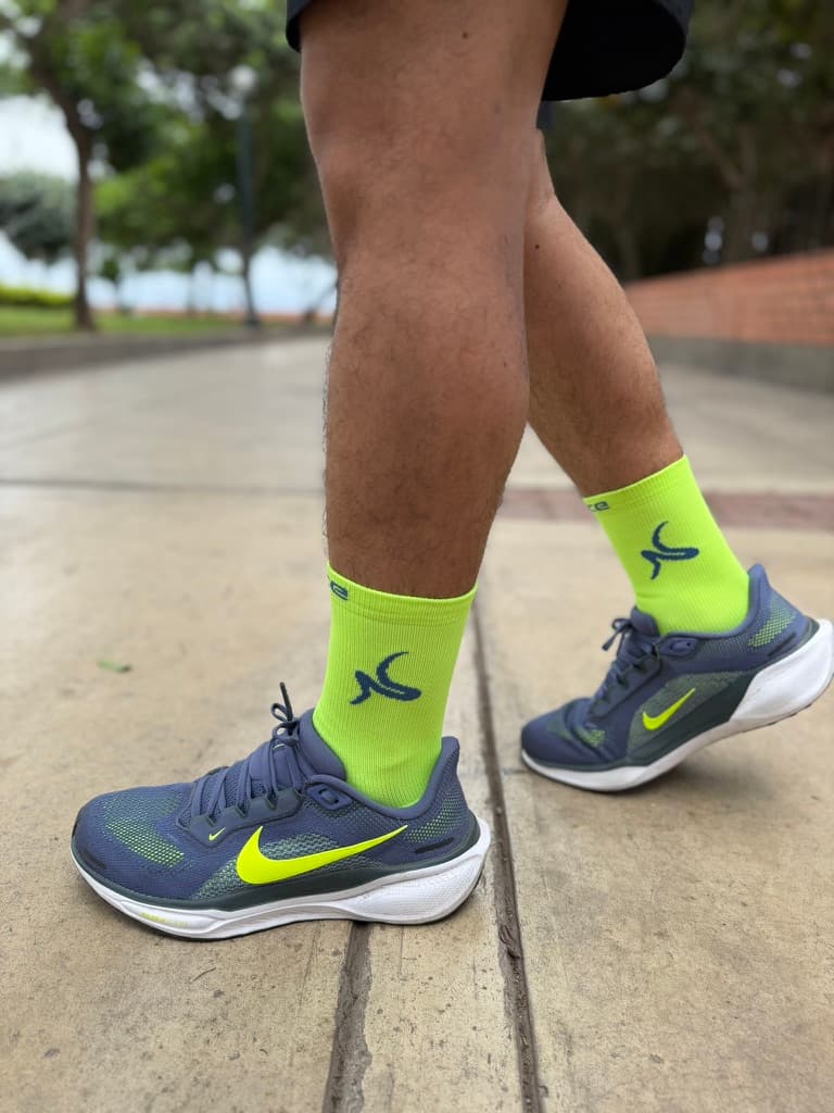 Running Crew Verde Neón — Verde neón