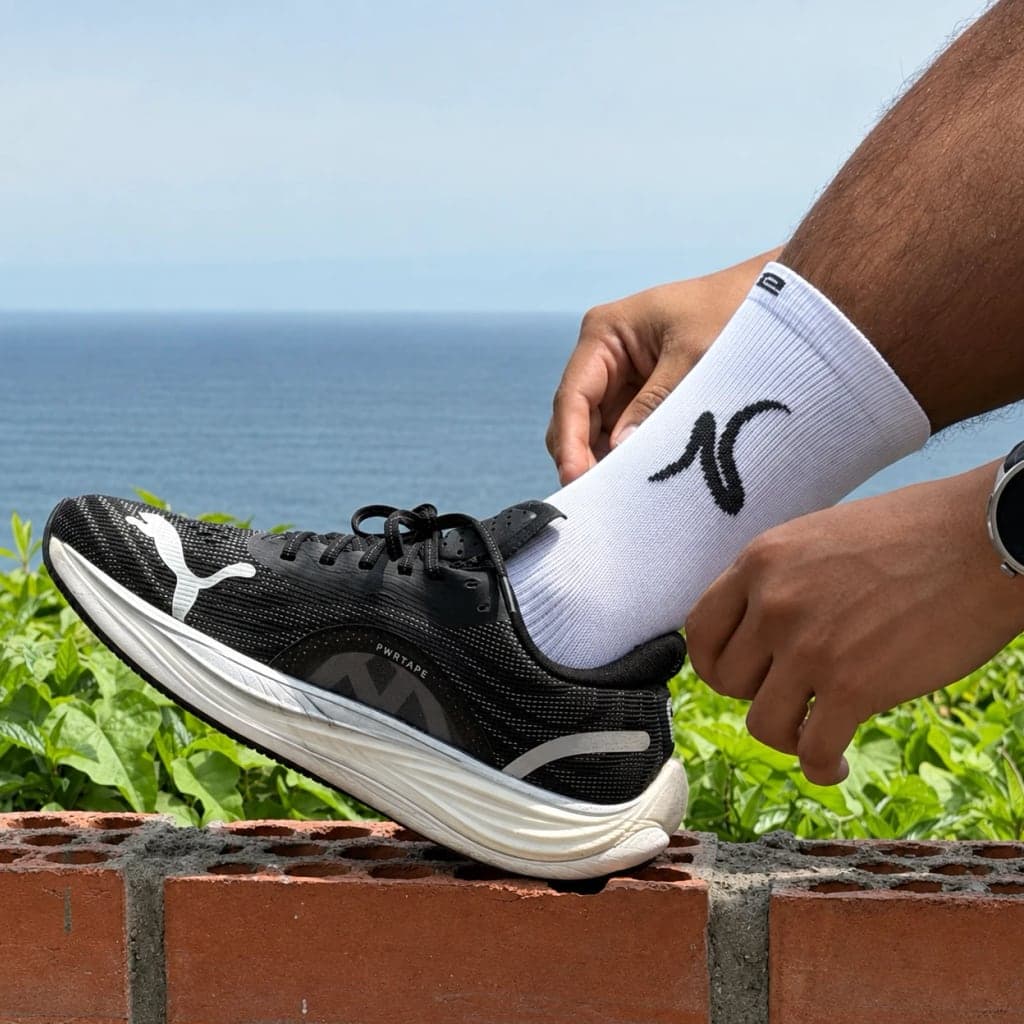 Running Crew Blanco y Negro — Blanco / negro