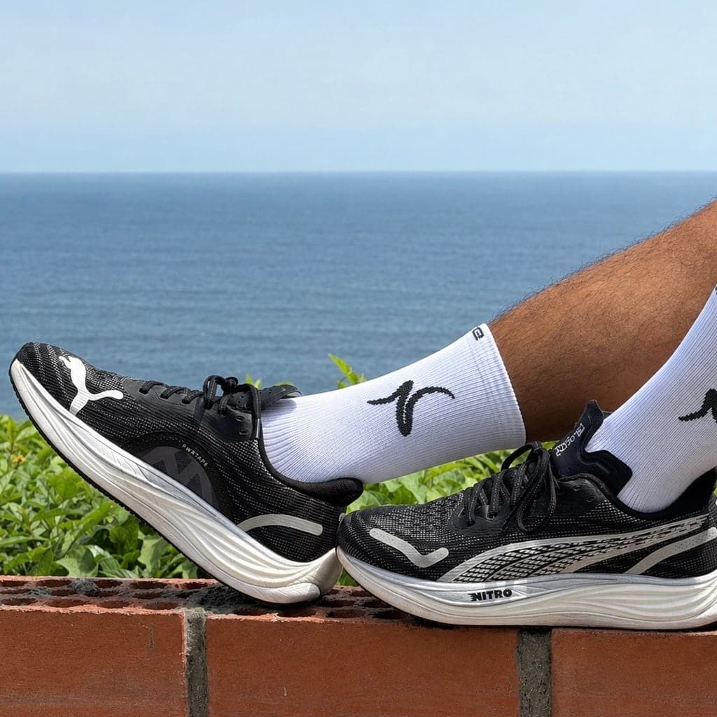Running Crew Blanco y Negro — Blanco / negro