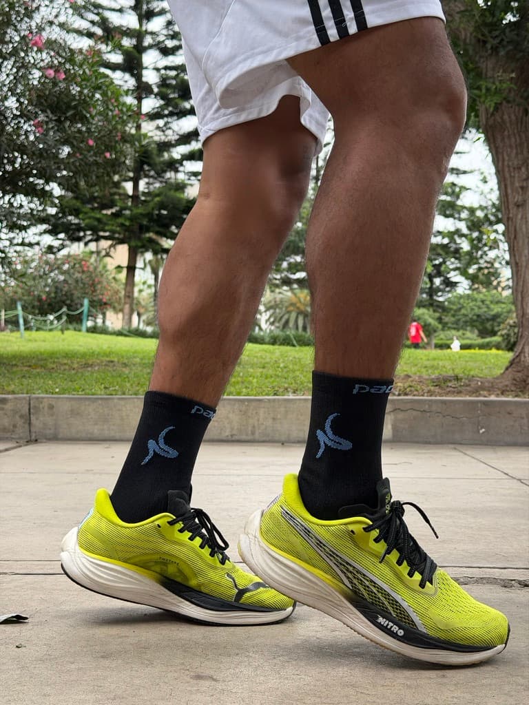 Running Crew Negra — Negro / navy